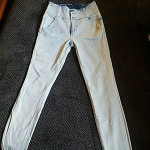 Bebe Skinny, High - waist jeans brand NEVER WORN